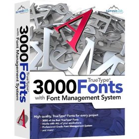 Summitsoft 3000 True Type Fonts