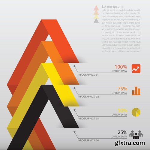 Collection of infographics vol.33, 25xEPS