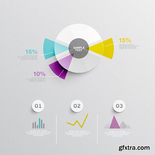 Collection of infographics vol.33, 25xEPS