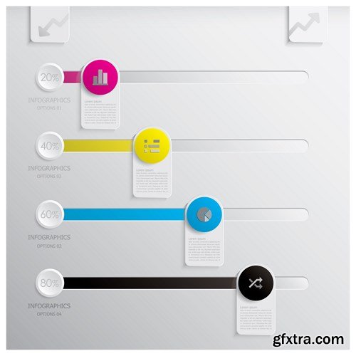 Collection of infographics vol.33, 25xEPS