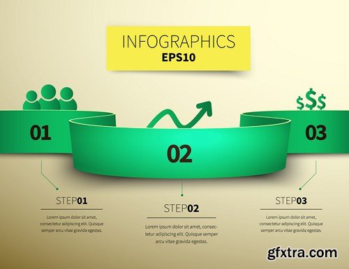 Infographics Elements #3 - 25 EPS