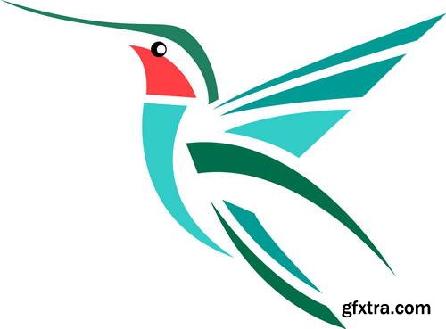 Stylized Birds II, 25xEPS Stylized Birds II, 25xEPS