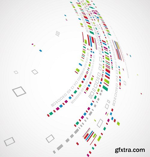 Collection of Vector Abstract Backgrounds Vol.45, 25xEPS