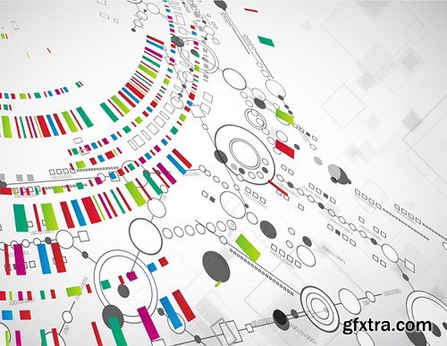 Collection of Vector Abstract Backgrounds Vol.45, 25xEPS