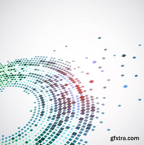 Collection of Vector Abstract Backgrounds Vol.45, 25xEPS