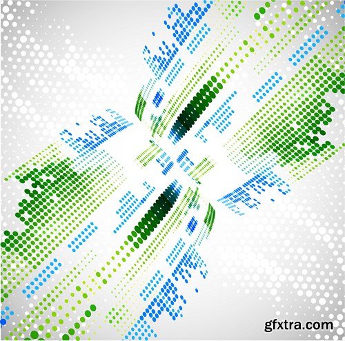 Collection of Vector Abstract Backgrounds Vol.45, 25xEPS