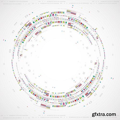 Collection of Vector Abstract Backgrounds Vol.45, 25xEPS