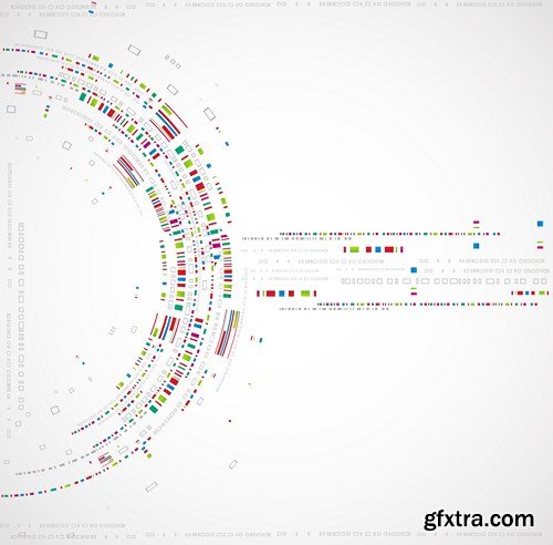 Collection of Vector Abstract Backgrounds Vol.45, 25xEPS