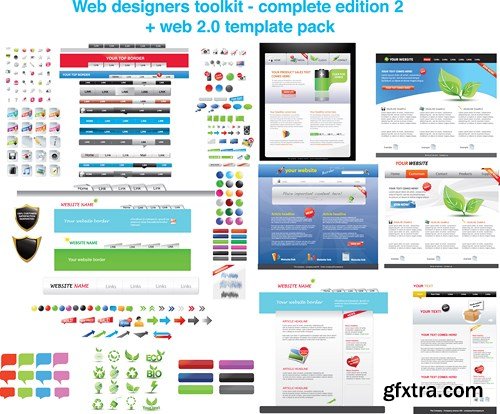 Web Elements Collection - 25 EPS