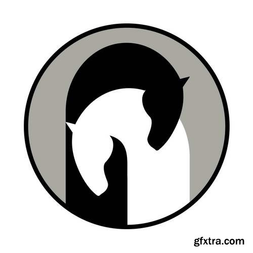 Horse Design Elements 25xEPS