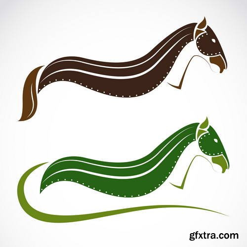 Horse Design Elements 25xEPS