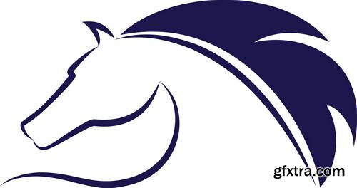Horse Design Elements 25xEPS