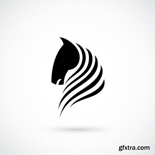Horse Design Elements 25xEPS