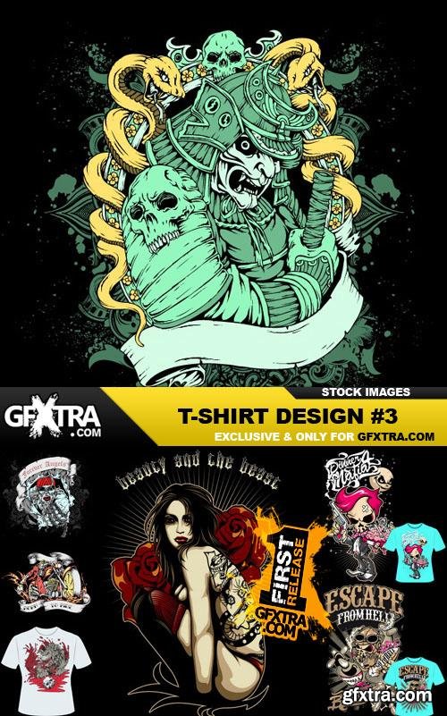 T-Shirt Design #3, 25xEPS T-Shirt Design #3, 25xEPS