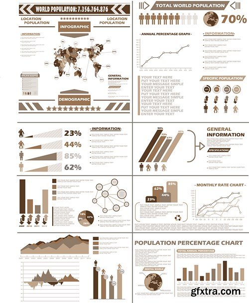 Infographics Elements #6 - 25 EPS