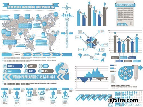 Infographics Elements #6 - 25 EPS