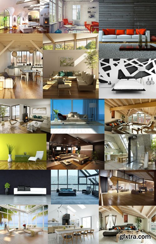 Collection of interiors vol. 4, 25xUHQ