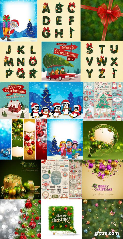 Merry Christmas Collection #3 - 25 EPS