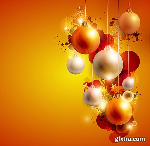 Holidays in abstract style backgrounds 7, VectorStock