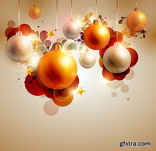 Holidays in abstract style backgrounds 7, VectorStock