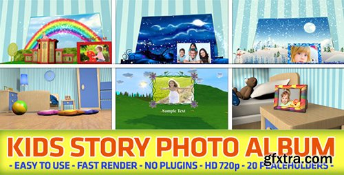 Videohive Kids Story Photo Album 5544985