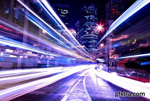 Night City Lights - 25 JPEG