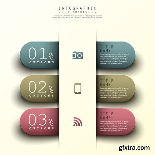 Collection of Infographics #37, 25xEPS