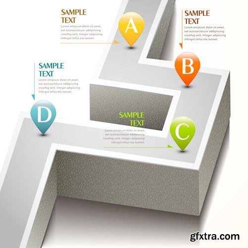 Collection of Infographics #37, 25xEPS