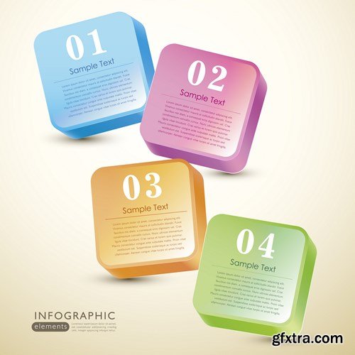 Collection of Infographics #37, 25xEPS