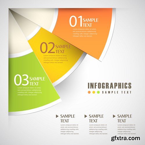 Collection of infographics vol.37, 25xEPS