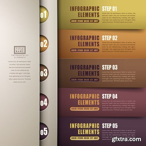 Collection of Infographics #37, 25xEPS