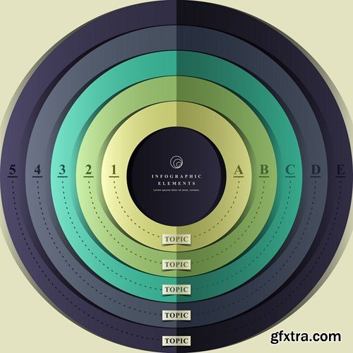 Collection of Infographics #37, 25xEPS