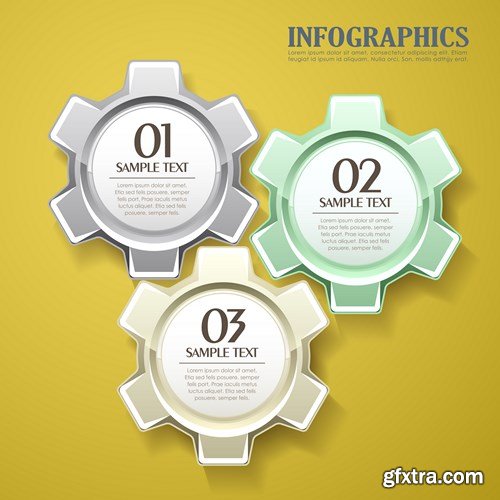 Collection of Infographics #37, 25xEPS