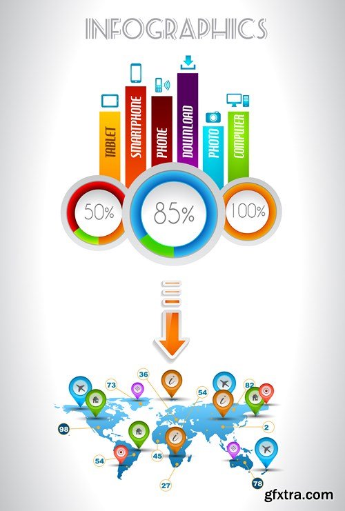 Infographics Elements #7 - 25 EPS