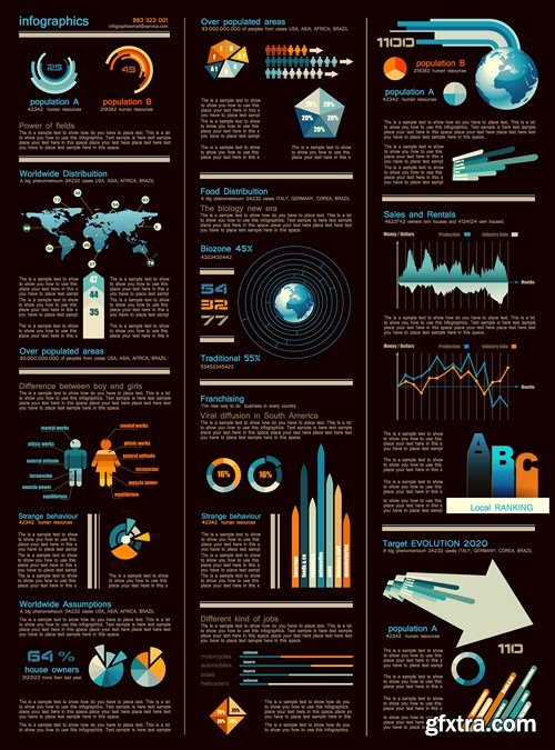 Infographics Elements #7 - 25 EPS