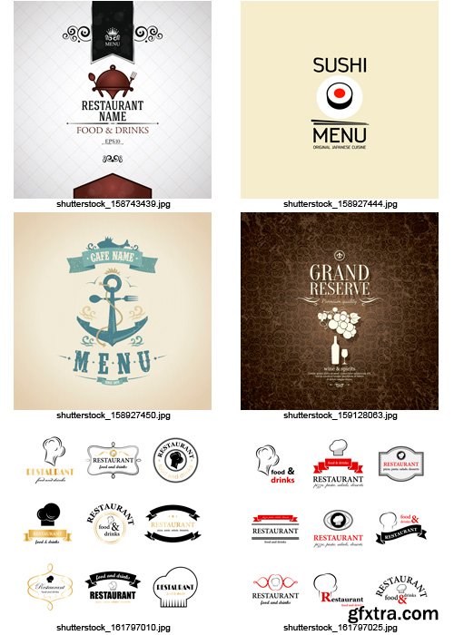 Amazing SS - Restaurant Menu 9, 25xEPS Amazing SS - Restaurant Menu 9, 25xEPS