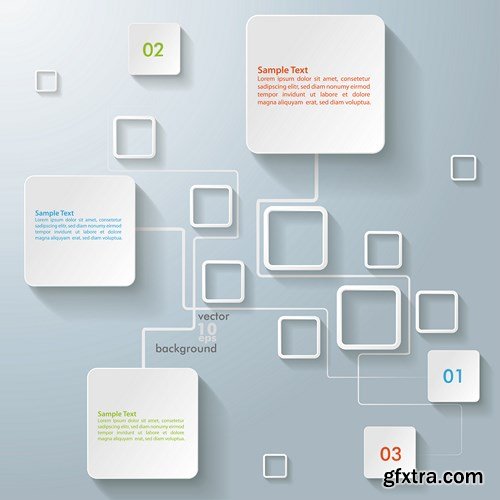 Collection of infographics vol.38, 25xEPS