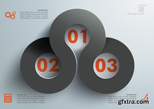 Collection of infographics vol.38, 25xEPS