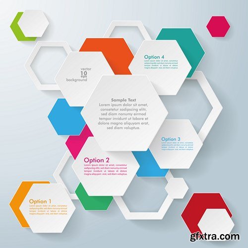 Collection of infographics vol.38, 25xEPS