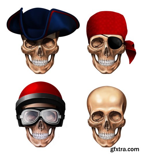 Skulls II, 20xJPG