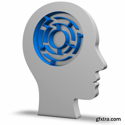 3D Human Head - 25 HQ Images