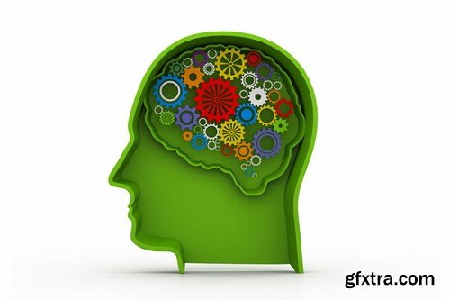 3D Human Head - 25 HQ Images