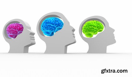 3D Human Head - 25 HQ Images