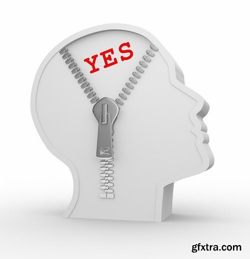 3D Human Head - 25 HQ Images