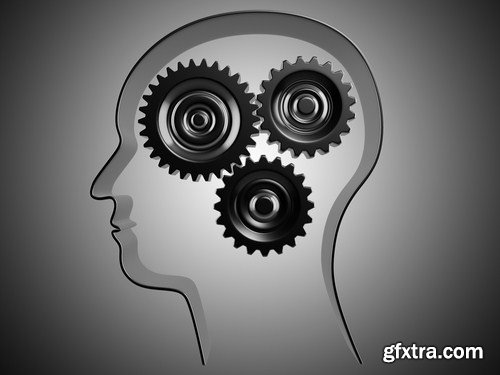 3D Human Head - 25 HQ Images