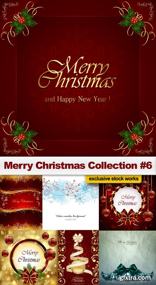 Merry Christmas Collection #6 - 25 EPS