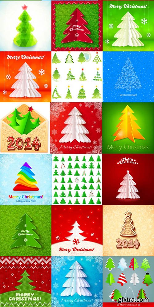 Christmas Fir-tree - 25 EPS