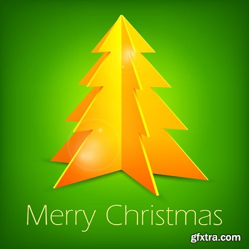 Christmas Fir-tree - 25 EPS