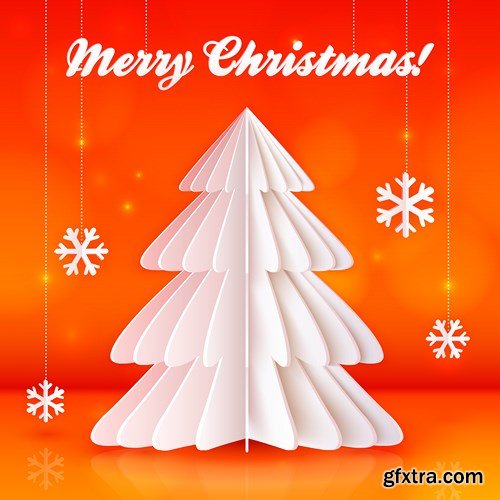 Christmas Fir-tree - 25 EPS