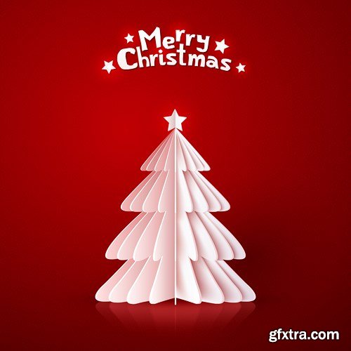Christmas Fir-tree - 25 EPS